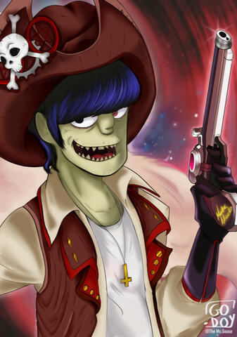 Murdoc Niccals - Poster/Print - Digital - Sold at Halcon 2020-2022