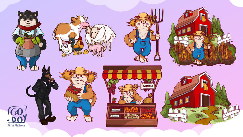 Assets for Client - Digital Art