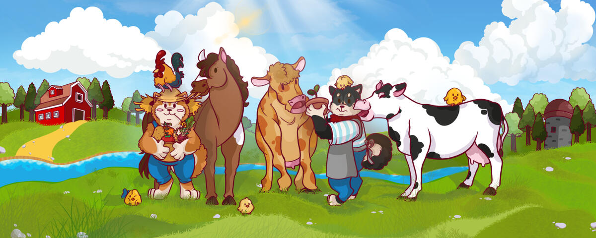 Commission - Assets work - Digital Art - Background Design