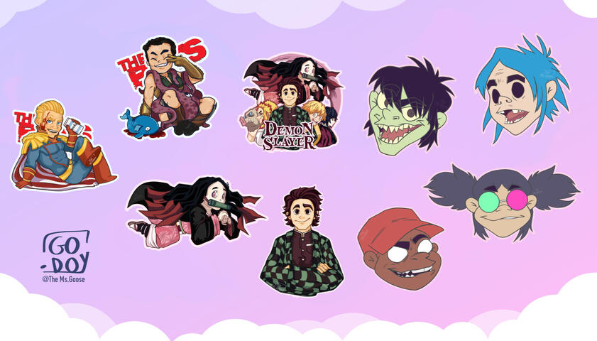 Stickers - Digital Art - Sold at Halcon 2022