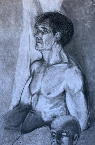 Charcoal - Observational Drawing - Real Time