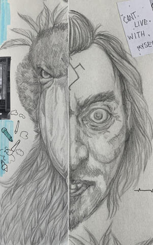 Illustration - Pencil on Cardstock