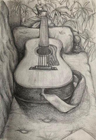 40&#39;s Washburn - Pencil On Paper